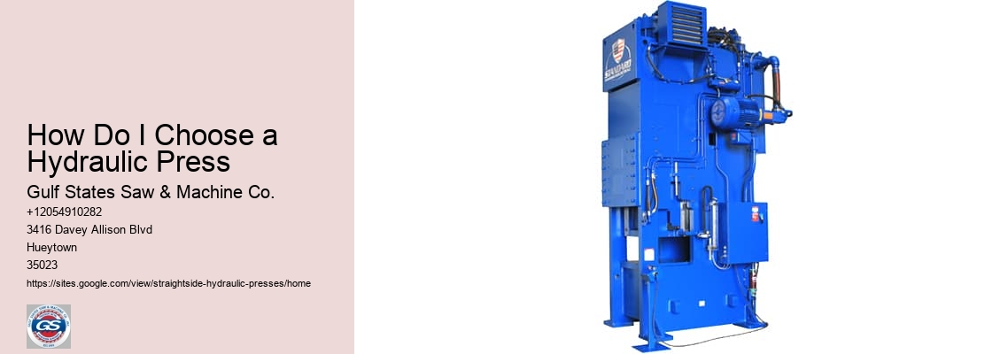 What Are the Different Types of Mechanical Press