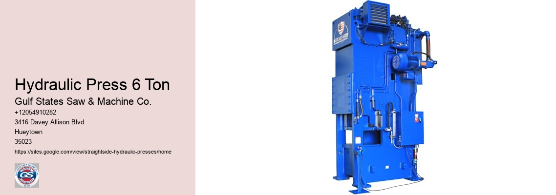 Hydraulic Press 6 Ton