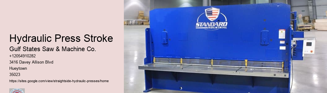 Hydraulic Press Stroke